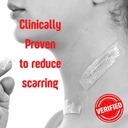 SilverSeal Burn and Wound Dressing, Hydrogel Pads with X-Static Silver, Soothing, Moist & Protective for Burns, Cuts & Wounds, 2" x 3" Sterile Dressings, 6 Count 6