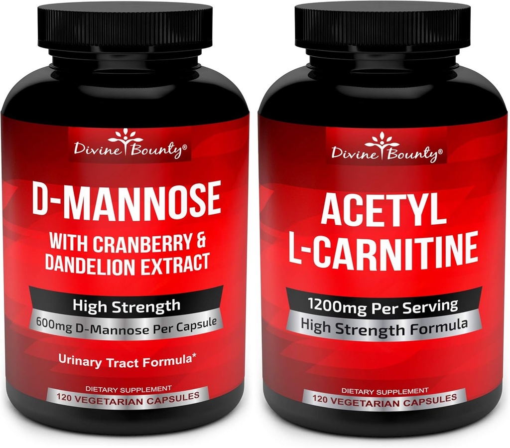 D-Mannose & Acetyl L-Carnitine Bundle 2