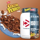 Dymatize x Cocoa Pebbles ISO100 Whey Protein Powder Isolate, 25g of Protein, 5.5g BCAAs, 120 Cal., Gluten Free, 1g Fat, 1g Sugar, 2g Carb (42 Servings) 4