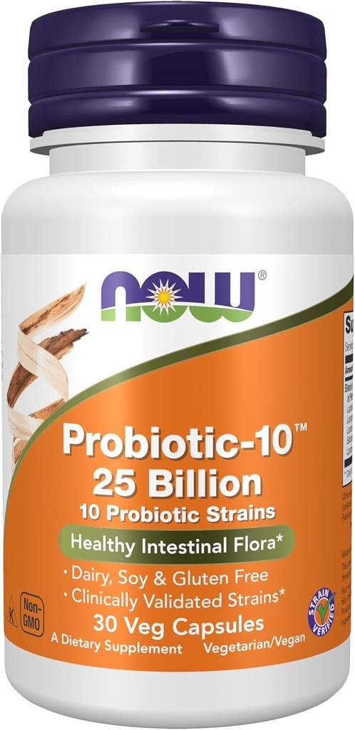 NOW Foods - Probiotic-10 25 Billion (3 X 50 Count) 4