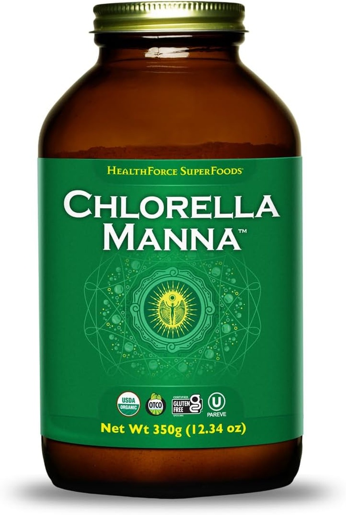 HealthForce SuperFoods Chlorella Manna - Powder - 350 Grams 2