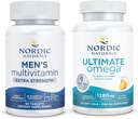 Nordic Naturals Starter Pack - Men's Multivitamin Extra Strength, Ultimate Omega 2