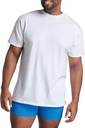 Fruit of the Loom Men's Crew Tee Undershirts, Moisture Wicking & Tag Free, Also Available in Big & Tall 3