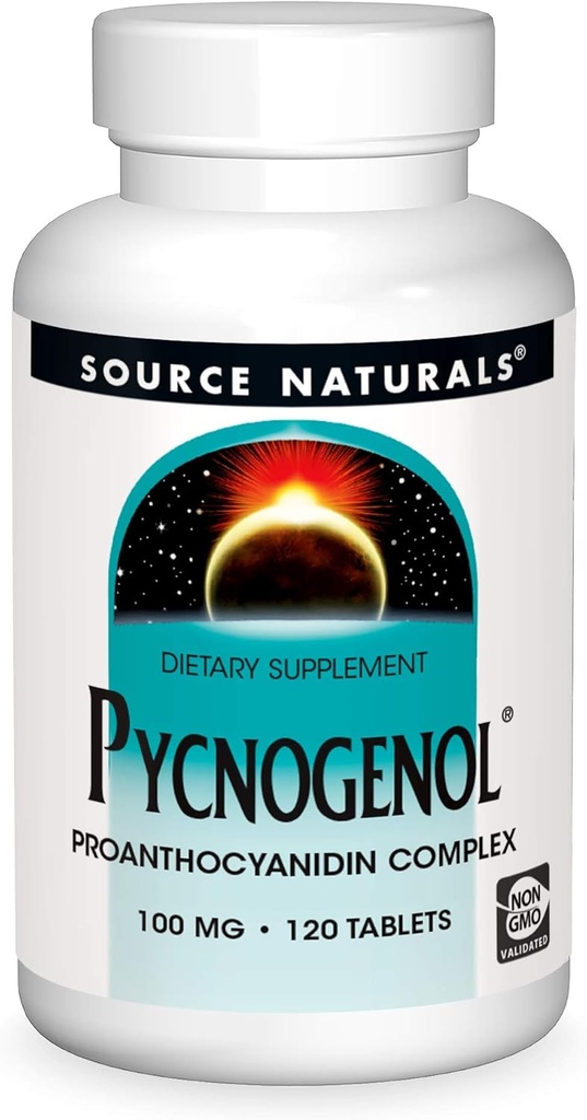 Source Naturals Pycnogenol, Proanthocyanidin Complex, 100 mg - 120 Tablets 2
