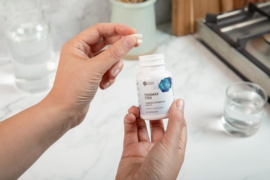 Thiamax Vitamin B1 (Thiamine TTFD), The Original, No Toxic Fillers, Supports Energy Metabolism, High Dose, Third Party Tested, All Active Ingredients 100mg, 180 Count 3