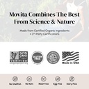 Movita Fermented Vitamin C 250mg – Immunity Booster, Antioxidant Protection, Aids Collagen Synthesis & Iron Absorption – Organic, Vegan, Gluten-Free, Non-GMO – 30-Day Supply (Eco-Friendly Pouch) 5