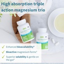 Triple Magnesium Complex + Super B12-Complex Energy Bundle, High Absorption Chelated Glycinate, Taurate & Citrate Magnesium + High Absorption Sublingual B12, Vegan, by Igennus 3