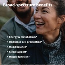 Triple Magnesium Complex + Super B12-Complex Energy Bundle, High Absorption Chelated Glycinate, Taurate & Citrate Magnesium + High Absorption Sublingual B12, Vegan, by Igennus 5