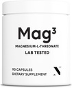 Magnesium L Threonate 2000mg Per Serving, 30 Servings of Pharmaceutical Grade, Non-GMO, Soy Free, Gluten Free, Vegetarian Capsules - Supplement for Brain & Joint 2