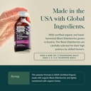 Gaia Herbs Black Elderberry (Sambucus Nigra) Syrup Adult Daily - Immune Support Supplement - with USDA Certified Organic Black Elderberries for Immune System Support - 3 Fl Oz (9-Day Supply) 5