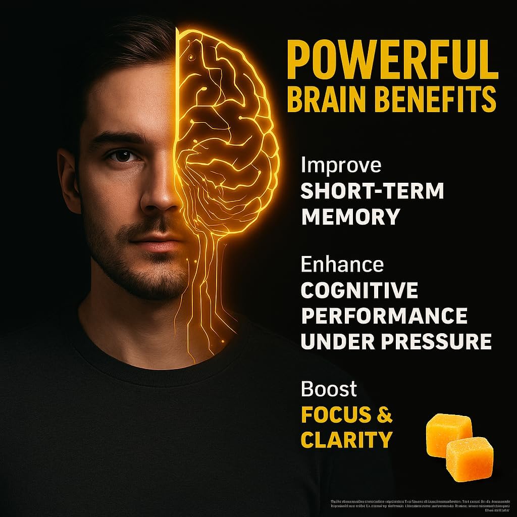 Creatine Gummies 5000mg – Vegan - Muscle Builder – Strength & Energy Support – 120 Count – Mango Flavor – Creatine Monohydrate Supplement for Men & Women 5