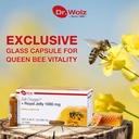 Dr. Wolz Zell Oxygen + Royal Jelly 1000mg, Organic Superfood and All Natural Energy Supplements, Nutrition for Immune Support, Healthy Skin, Fatigue Relief and Energy Boost, 14 Vials 6