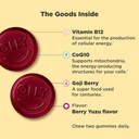 OLLY Extra Strength Daily Energy Gummy, Caffeine Free, 1000mcg Vitamin B12, CoQ10, Goji Berry & Undeniable Beauty Gummy, for Hair, Skin, Nails, Biotin, Vitamin C, Keratin, Chewable Supplement 4