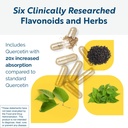 Researched Nutritionals Mast Cell Support Duo - HistaQuel to Supports Normal Histamine Production (120 Capsules) & Multi-Biome Multi Strain Probiotic for Immune & Histamine Support (30 Capsules) 4