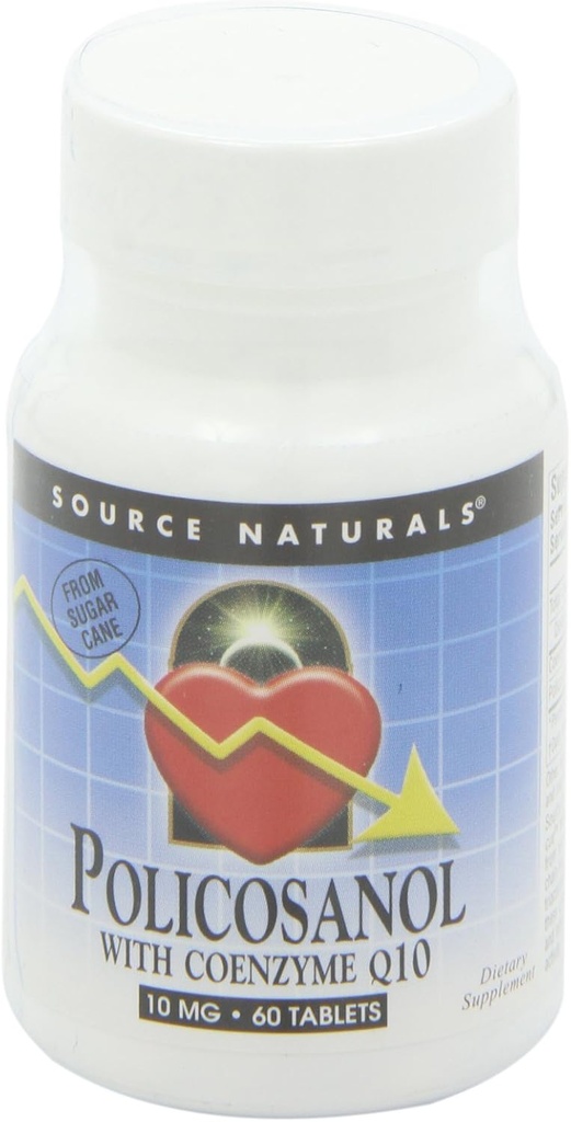 Source Naturals Policosanol with Coenzyme Q10 10 Mg Tablet, 60 Count 5