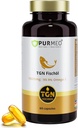 TGN Premium rTG Omega-3 Fish Oil 1000mg - 400% Higher Absorption & 99.9% Pure - 600mg EPA & 300mg DHA for Heart, Brain, Eyes & Joint Support - No Fishy Aftertaste, Made in Germany, 60ct 2