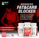 Maximum Slim Fat & Carb Blocker Pure Kidney Bean Extract for Weight Loss and Appetite Suppressant, 5