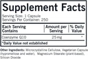 Kirkman Coenzyme Q10-25 mg - 250 Capsules 4