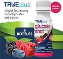 TRUEplus® Glucose Shots 6 bottles - Mixed Berry 3