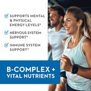Vitaminerals 2BG+™ B Complex Immune Support High Potency B Complex | Fruits & Veggies Blend | 240 Veggie Caps 6