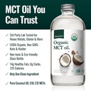 Natural Force Organic MCT Oil – Pure Glass Bottle – Made from 100% Cold Pressed Virgin Coconut Oil + Certified Keto, Paleo, Kosher, Vegan & Non-GMO – Lab Tested for Quality and Purity - 16 Ounce 3