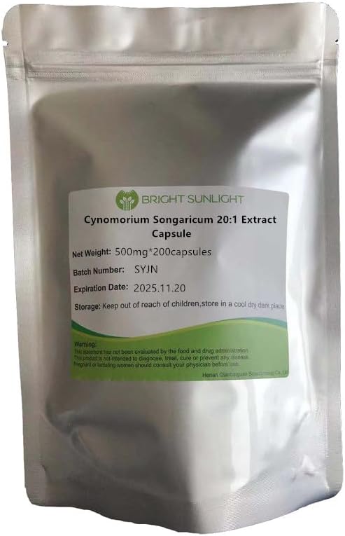Cynomorium Songaricum 20:1 Extract Capsule 500mg*200capsules 2