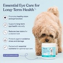 Pawfy Eye Support Soft Chews | Prevent Tear Stains | Support Eyesight | Overall Eye Health | with Luthein, Krill Oil & Astaxanthin 3