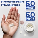 Tuthi Bundle: TMG Supplements & Oral Probiotics for Mouth - Trimethylglycine 1000mg for Healthy Homocysteine Levels & Cardiovascular Support & Dental Probiotic for Gums & Oral Health 5