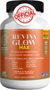 Reviva Glow Max - Hair, Skin & Nails Support Supplement | Biotin, Calcium, Magnesium, Folate & Herbal Blend | Premium Formula | 60 Capsules, Vegan & Gluten-Free 2