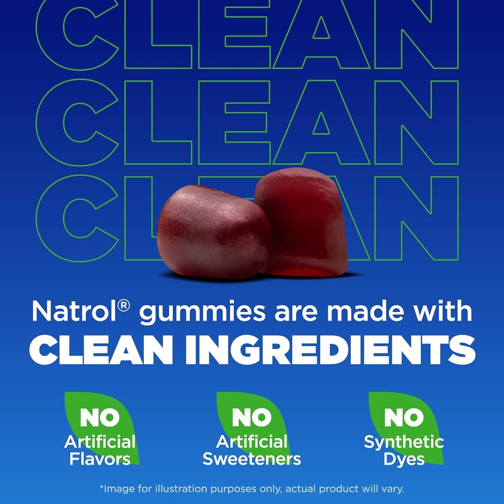 Natrol Mood+ Stress Relax+ Day Calm Gummies for Occasional Stress, Tropical Fruit Punch, 60 Count, 60 Day Supply 6