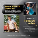 Ultra Muscle Builder Supplement with L-Arginine & Tribulus – Sports Training Support – 150 Capsules (150-Day Supply) 3