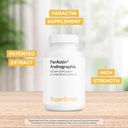 Supersmart - ParActin Supplement 300mg per Day (High Strength) - Andrographis Paniculata | Non-GMO & Gluten Free - 90 Vegetarian Capsules 4