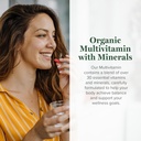 Global Healing Center - USDA Organic Multivitamin for Women & Men - Vitamins Include A, C, D, & More for Your Overall Health & Wellness Needs - Complete Daily Multi Vitamin Nourishment (120 Capsules) 3