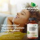 Futurebiotics Magnesium Glycinate 200 MG per Serving Chelated for High Absorption, Gentle On Stomach, Non-GMO, 120 Vegetarian Capsules 4