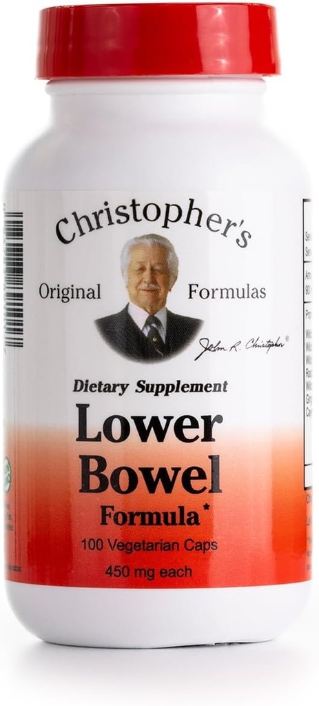 Christopher's Original Formulas Lower Bowel Cleanse Formula Capsules - Herbal Laxative Colon Cleanse and Gut Cleanse 100 ct. 2
