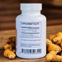 Organic Turmeric Powder and Peppercorn 60 Capsules 500mg Each (Tumeric - Curcuma Longa) 3