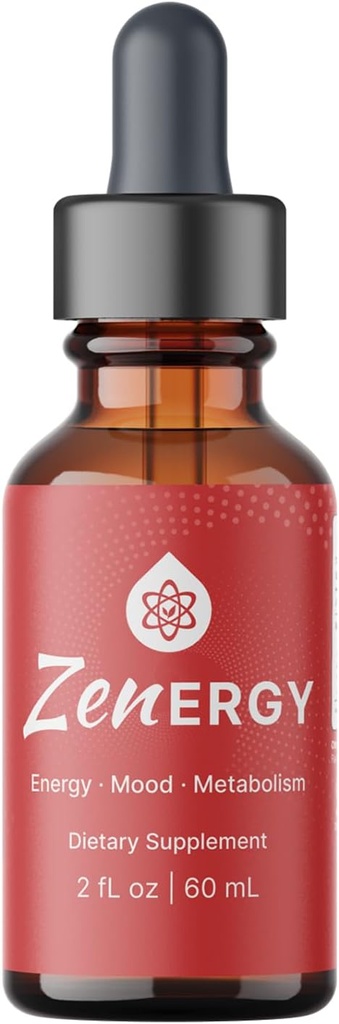 Zenergy Drops - Liquid Supplement for Daily Wellness Support - Made in The USA - Natural Energy - Organic Plant-Based Formula - 60ml - 1 Month Supply 2