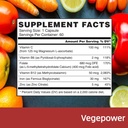Iron Bisglycinate, 30mg Vegan Iron Supplement for Women & Men, Chelated with Vitamin C, B12, Folic Acid - Iron Pills for Anemia, High Absorption, Gluten-Free, Non-GMO - 60 Capsules 3