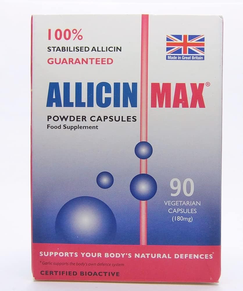 Allicin Max 100% Pure Allicin 90vcaps (2 Pack) 2