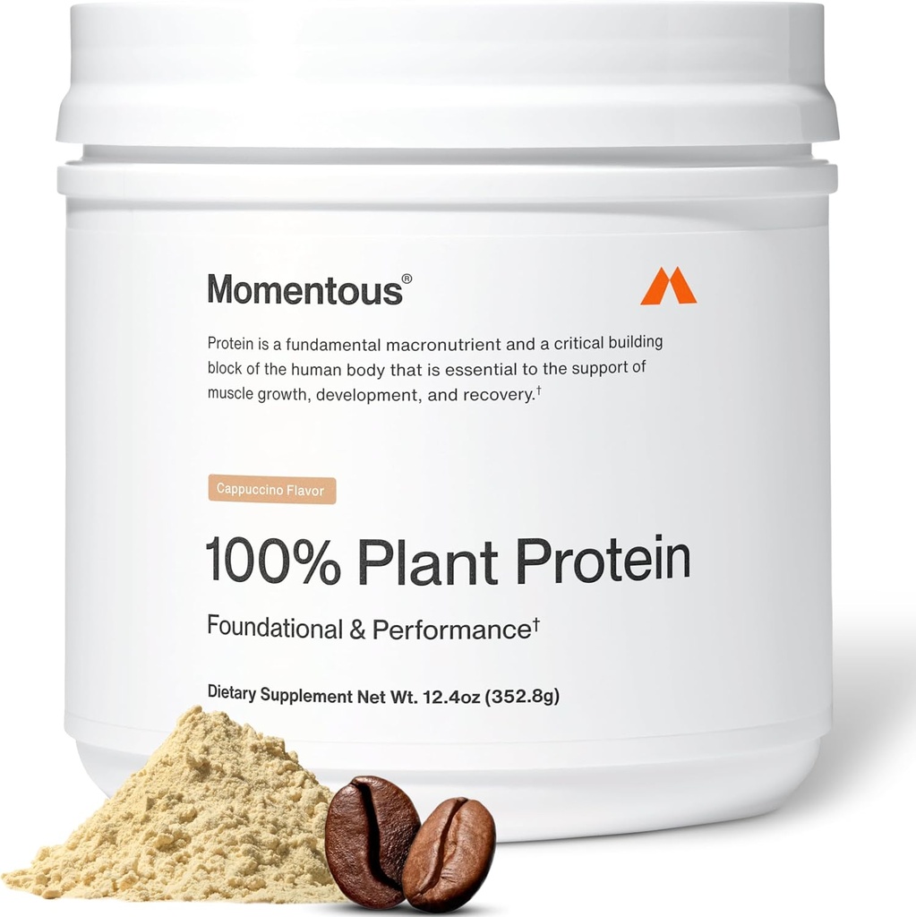 Momentous Vegan Protein Powder - 20 g Plant-Based Protein - NSF Certified for Sport - Gluten-Free - Non-GMO - 22 Servings for Essential Everyday Use - Chocolate 2