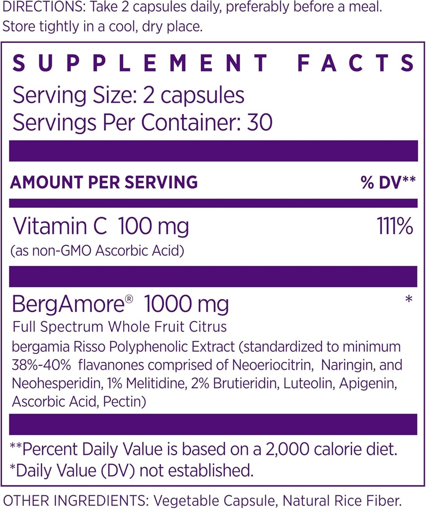 NAOMI Citrus Bergamot and Turmeric Curcumin - High Potency Duo 2
