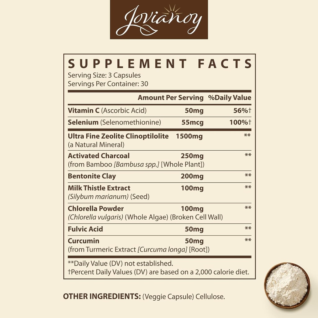 SAM-e Gummies with L-Tyrosine + Zeolite Detox Capsules 3