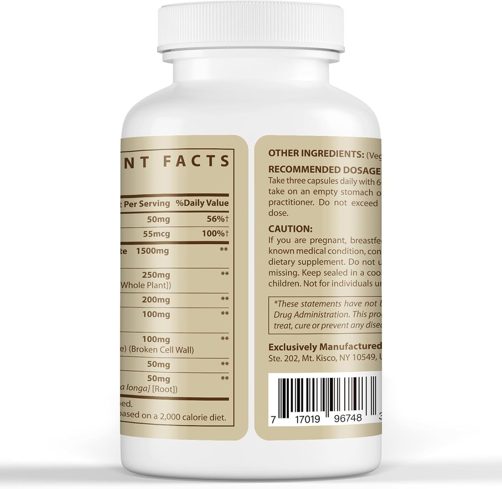 SAM-e Gummies with L-Tyrosine + Zeolite Detox Capsules 6