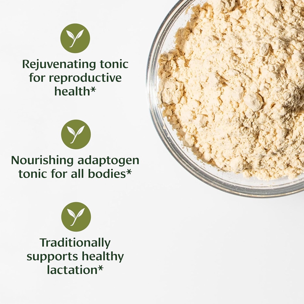 Banyan Botanicals Shatavari Powder – Organic Asparagus Racemosus Root Powder – Rejuvenating Adaptogen Tonic That Supports a Healthy Reproductive System* – 3.5 oz. – Non-GMO Sustainably Sourced Vegan 3