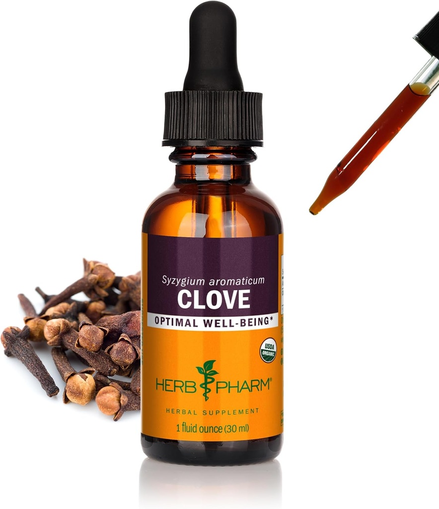 Herb Pharm Certified Organic Clove Liquid Extract - 1 Ounce 2