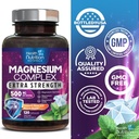 Magnesium Complex Capsules 500 mg with Oxide, Glycinate, Malate, Citrate - High Absorption Complex Chelated Magnesium Mineral Supplements - for Muscle, Bone and Heart Health Support - 120 Capsules 5