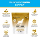 Om Mushroom Matrix Lion’s Mane Mushroom Powder Pet Supplement, Provides Cognitive Support & Holistic Digestive Support for Dogs & Cats, 200 Grams, 7.1 oz 4