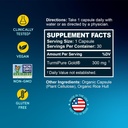 BioEmblem Turmeric Curcumin with Clinically Studied TurmiPure - 1 Small Cap Daily, 24x More Absorption Than Others - Non-GMO - Joint Support, Healthy Inflammation Turmeric Supplements, 60 Serving 4
