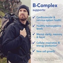 Patient One B-Complex | Supplement to Support Energy, and Heart and Brain Health* | Active Essentials with Quatrefolic | 60 Capsules 5