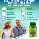 Daily Hormonal & Immune Support Bundle for Women & Men - DIM 200mg for Hormonal Balance + Quercetin 500mg with Bromelain & Zinc + Whole Food Multivitamin with Iron – Vegan, Non-GMO Wellness Support 5